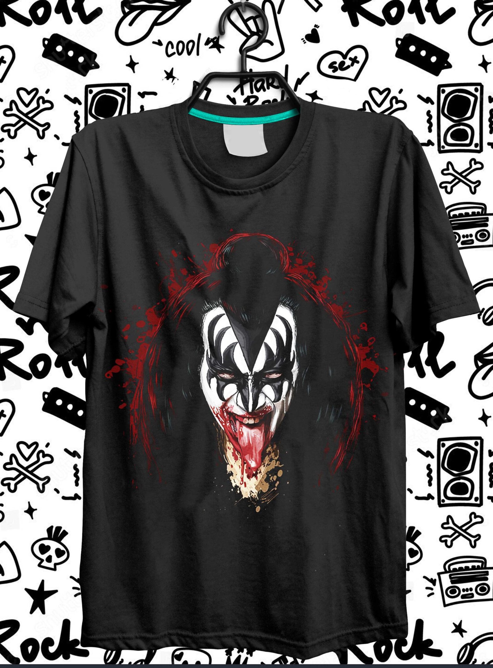 camiseta negra de bandas de rock sublimada tu estilo, tu leyenda camiseta negra de bandas de rock sublimada tu estilo, tu leyenda