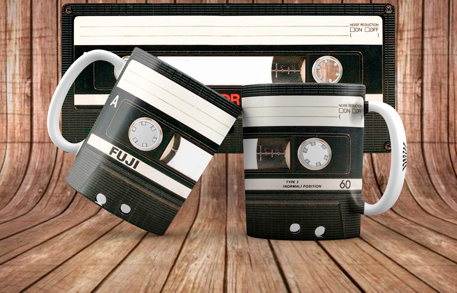 taza clásica 11 onzas cassette retro taza clásica 11 onzas cassette retro