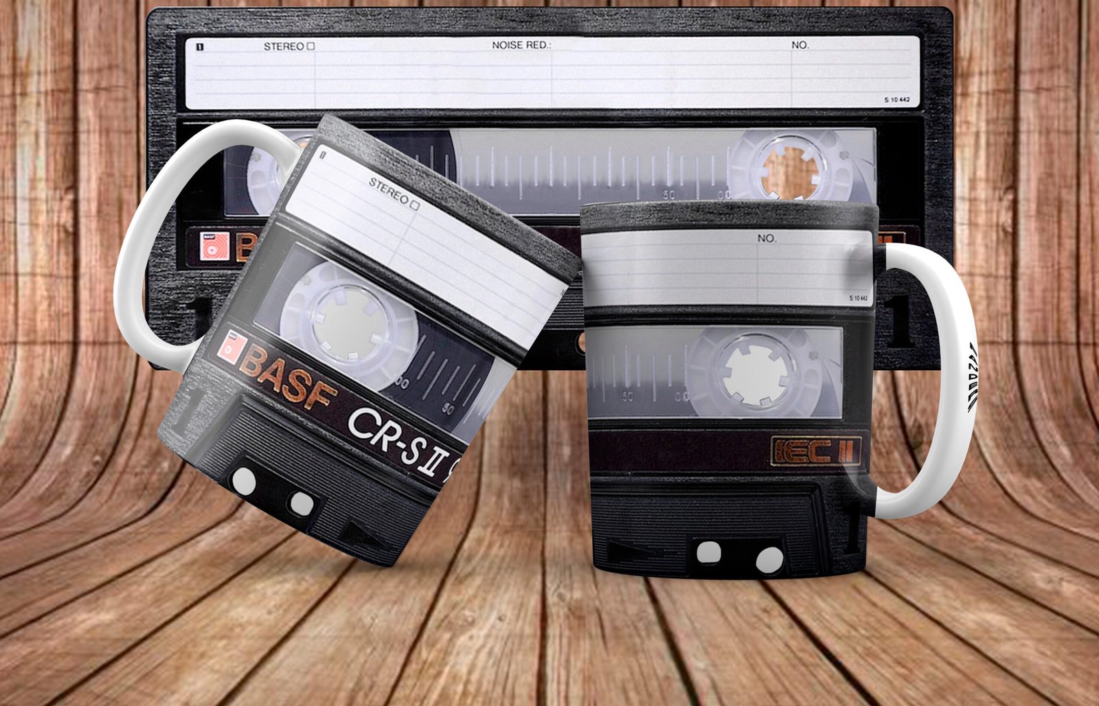 taza clásica 11 onzas cassette retro taza clásica 11 onzas cassette retro