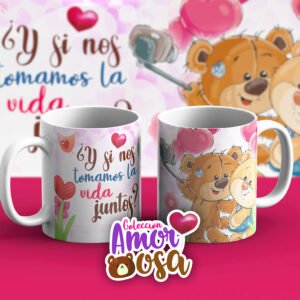 taza clásica 11 onzas colección amorosa